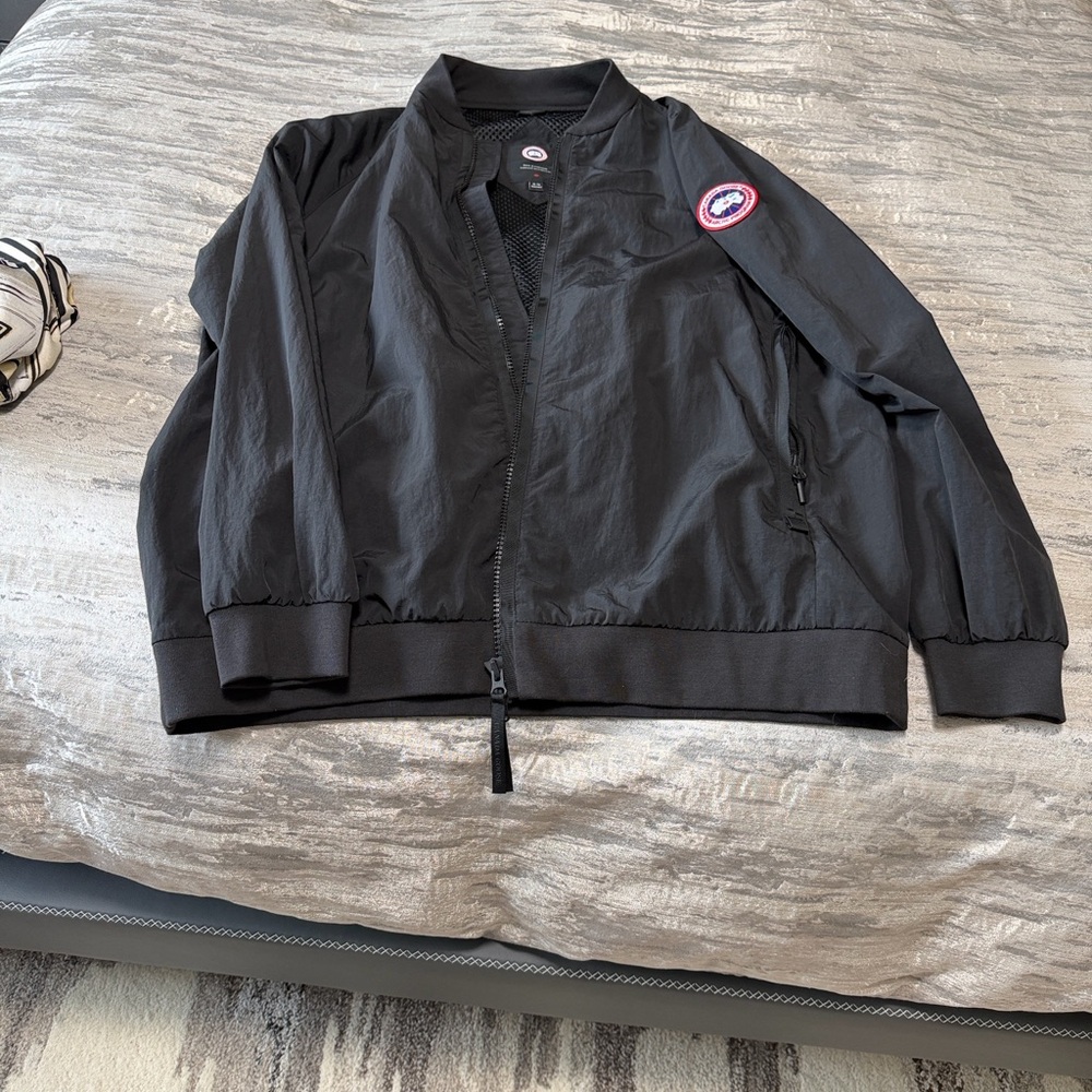 Canada Goose Black Faber Bomber Jacket men size  XL
